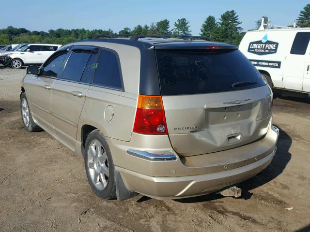 2C8GF78495R584083 - 2005 CHRYSLER PACIFICA L ოქროსფერი ფოტო 3