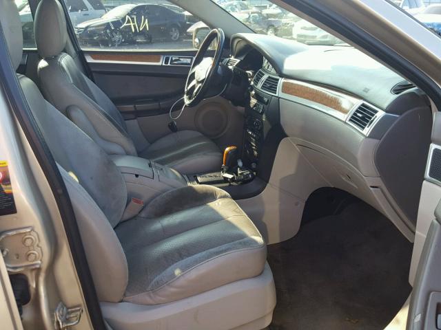 2C8GF78495R584083 - 2005 CHRYSLER PACIFICA L ოქროსფერი ფოტო 5