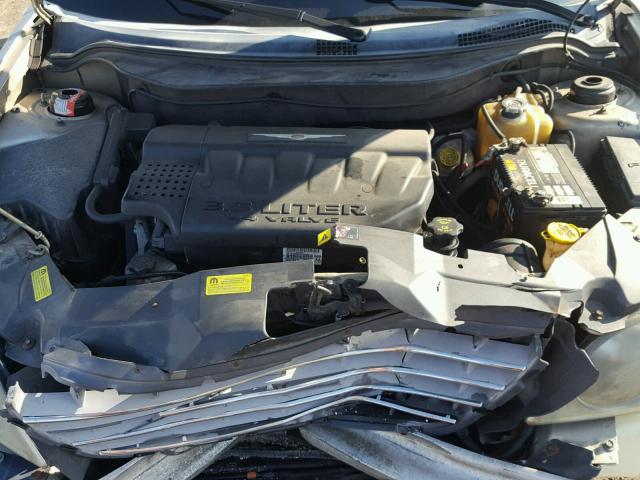2C8GF78495R584083 - 2005 CHRYSLER PACIFICA L ოქროსფერი ფოტო 7