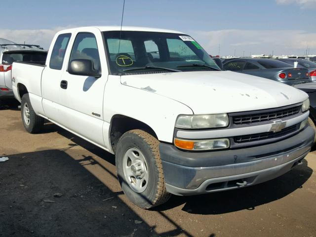 2GCEK19V611329408 - 2001 CHEVROLET SILVERADO WHITE photo 1