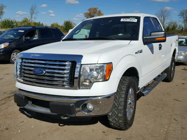 1FTFX1EF3BFB90286 - 2011 FORD F150 WHITE photo 2