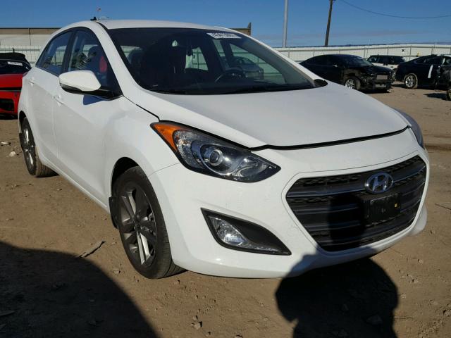 KMHD35LH9GU315417 - 2016 HYUNDAI ELANTRA GT WHITE photo 1