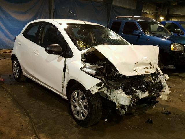 JM1DE1KY0E0177103 - 2014 MAZDA MAZDA2 SPO WHITE photo 1