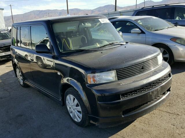 JTLKT324850212593 - 2005 TOYOTA SCION XB BLACK photo 1