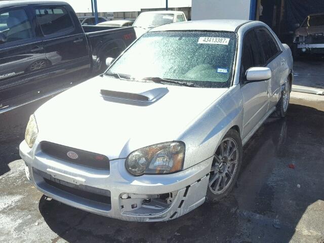 JF1GD70615L511129 - 2005 SUBARU IMPREZA WR SILVER photo 2