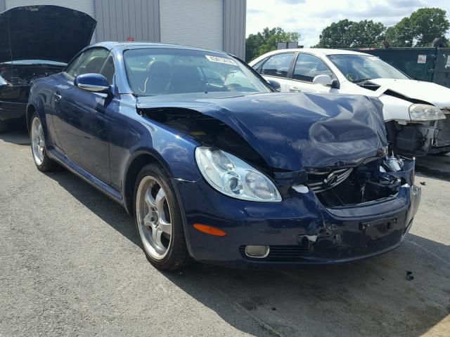 JTHFN48Y030039915 - 2003 LEXUS SC 430 BLUE photo 1