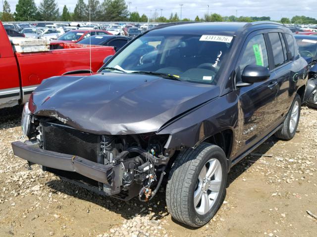 1C4NJCBB0ED793674 - 2014 JEEP COMPASS SP GRAY photo 2