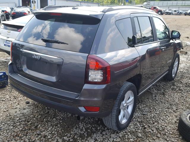 1C4NJCBB0ED793674 - 2014 JEEP COMPASS SP GRAY photo 4