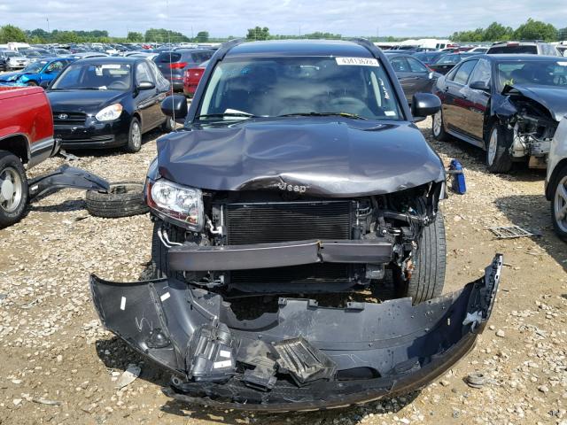 1C4NJCBB0ED793674 - 2014 JEEP COMPASS SP GRAY photo 9