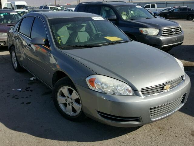 2G1WT58N679294818 - 2007 CHEVROLET IMPALA SILVER photo 1