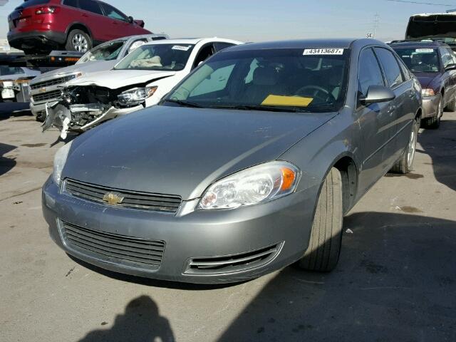 2G1WT58N679294818 - 2007 CHEVROLET IMPALA SILVER photo 2