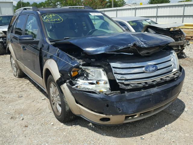 1FMDK07W28GA15989 - 2008 FORD TAURUS X E BLUE photo 1