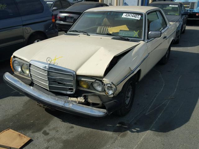 WDB12305312021212 - 1981 MERCEDES-BENZ 280 CE CREAM photo 2