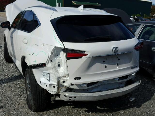 JTJBARBZ2G2086056 - 2016 LEXUS NX 200T WHITE photo 3