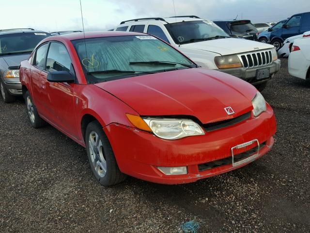 1G8AW12F13Z205542 - 2003 SATURN ION LEVEL RED photo 1