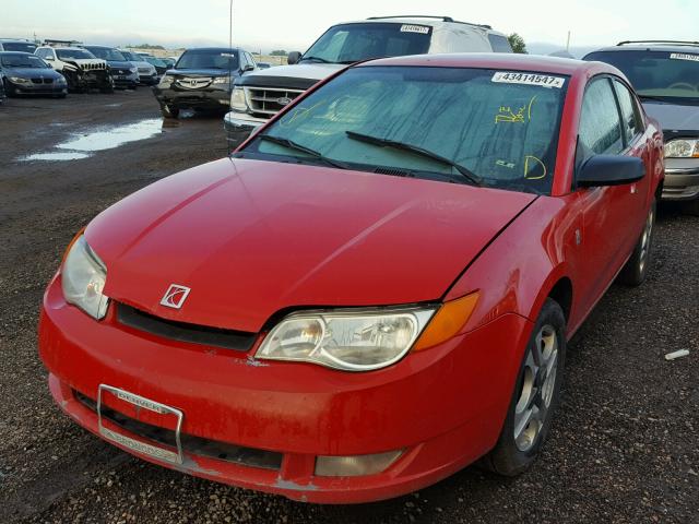 1G8AW12F13Z205542 - 2003 SATURN ION LEVEL RED photo 2