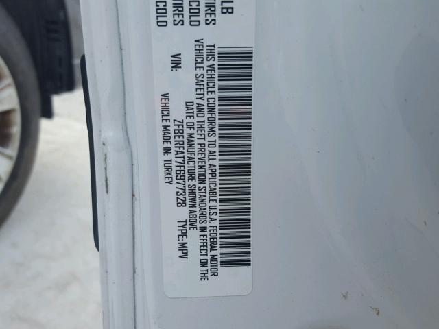 ZFBERFAT7F6977328 - 2015 RAM PROMASTER 白色 照片 10