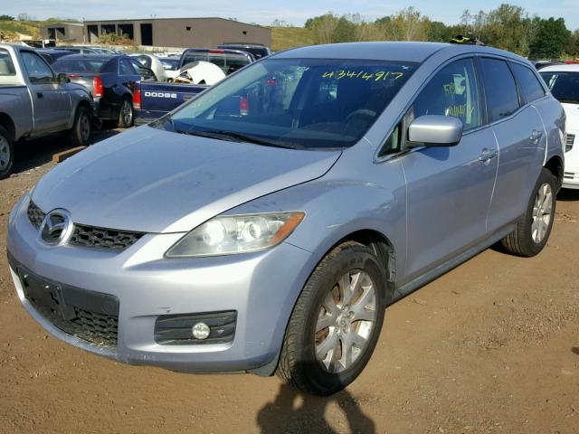 JM3ER29L680188661 - 2008 MAZDA CX-7 SILVER photo 2