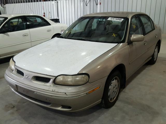 1G3NB52M9X6327470 - 1999 OLDSMOBILE CUTLASS GL ოქროსფერი ფოტო 2