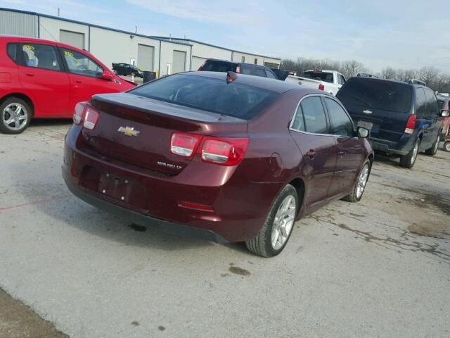 1G11C5SLXFF253244 - 2015 CHEVROLET MALIBU 1LT 红色 照片 4