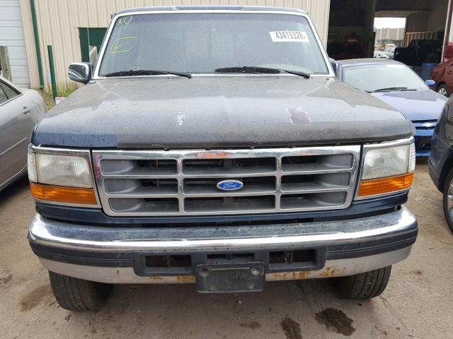 1FTHX26K5RKC02918 - 1994 FORD F250 BLUE photo 9