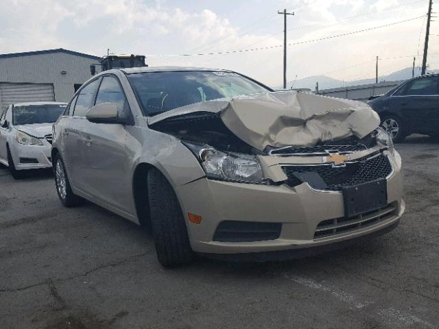 1G1PJ5S95B7256304 - 2011 CHEVROLET CRUZE ECO GOLD photo 1