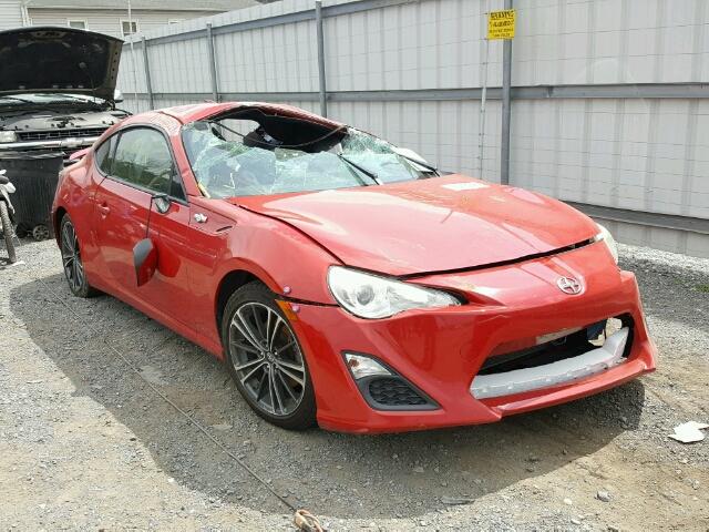 JF1ZNAA15D1721507 - 2013 TOYOTA SCION FR-S RED photo 1