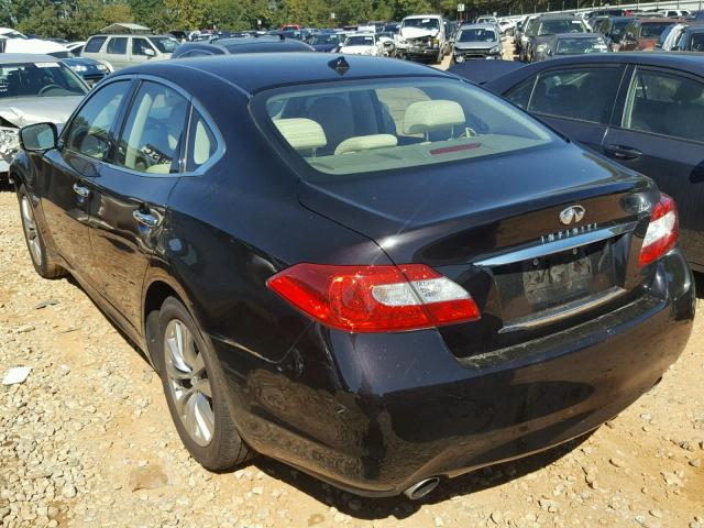 JN1EY1AP7CM910020 - 2012 INFINITI M35H BLACK photo 3