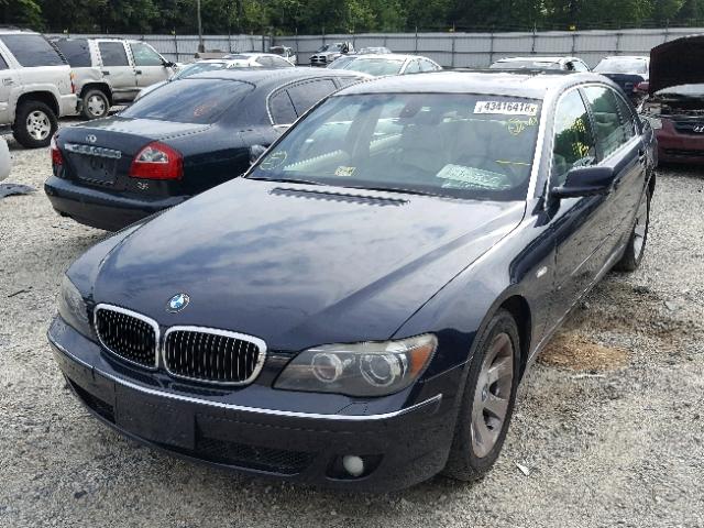 WBAHN83556DT37546 - 2006 BMW 750 LI BLUE photo 2