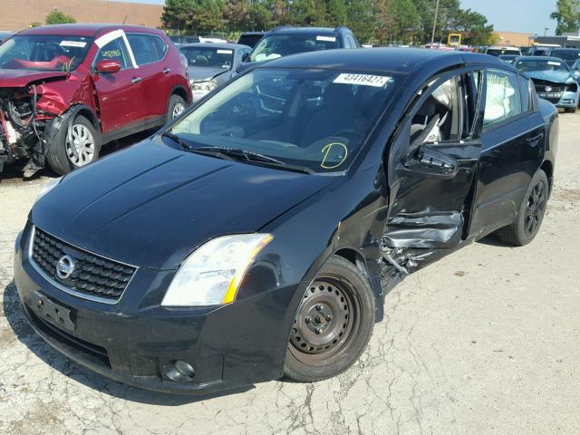 3N1AB61E28L693862 - 2008 NISSAN SENTRA 2.0 BLACK photo 2