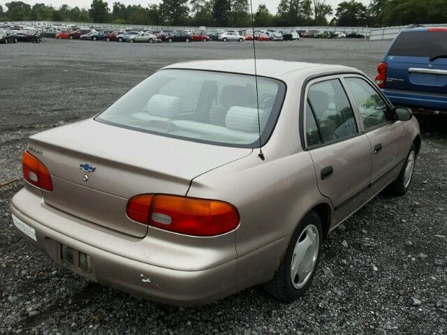 1Y1SK5287WZ414122 - 1998 CHEVROLET GEO PRIZM 灰色 照片 4