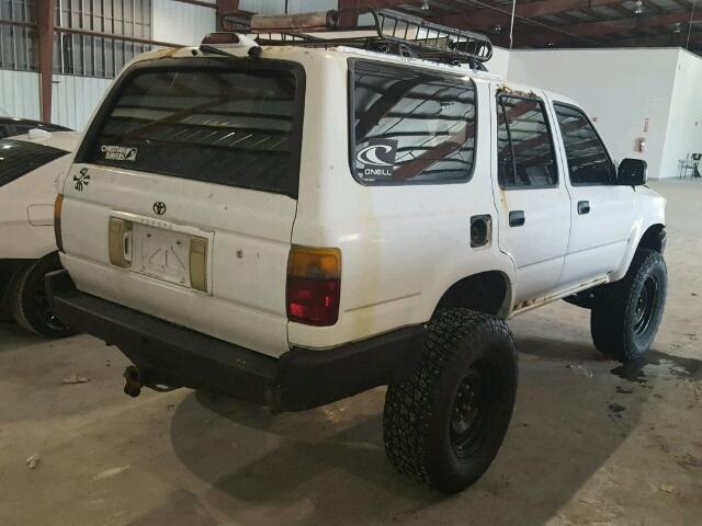 JT3VN39W8S8073612 - 1995 TOYOTA 4RUNNER VN WHITE photo 4