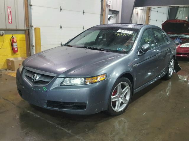 19UUA66244A072590 - 2004 ACURA TL GRAY photo 2