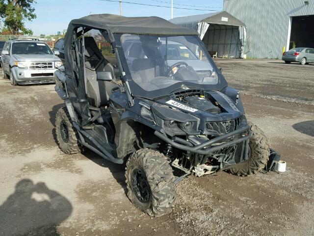 3JBKXUP11DJ000445 - 2013 CAN-AM COMMANDER BLACK photo 1