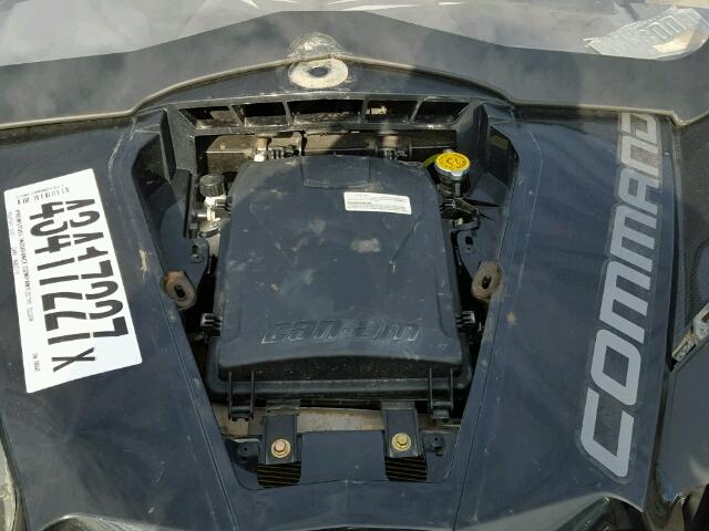 3JBKXUP11DJ000445 - 2013 CAN-AM COMMANDER BLACK photo 7