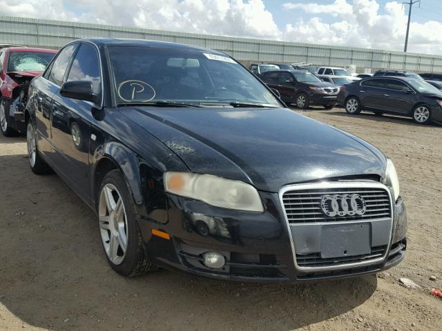 WAUAF78E77A107382 - 2007 AUDI A4 2 BLACK photo 1