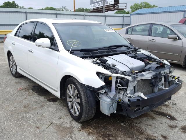 4T1BK3DB8BU371334 - 2011 TOYOTA AVALON BAS WHITE photo 1