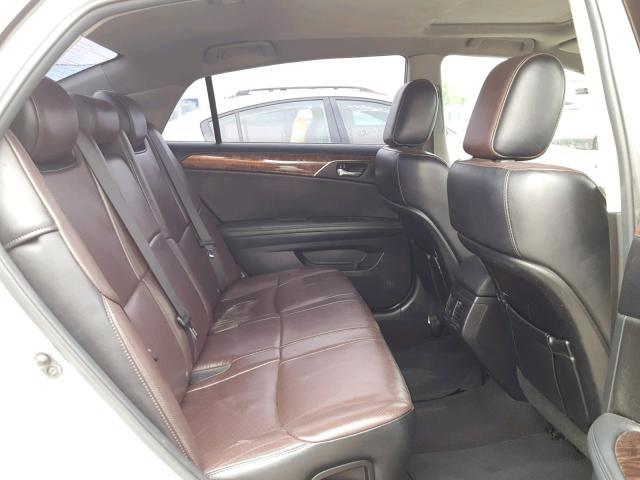 4T1BK3DB8BU371334 - 2011 TOYOTA AVALON BAS WHITE photo 6