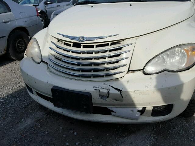 3A4FY48B97T614262 - 2007 CHRYSLER PT CRUISER WHITE photo 9