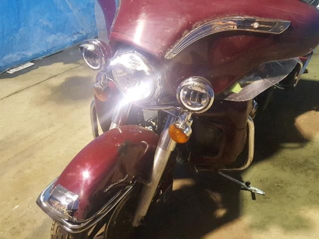 1HD1FCW176Y685448 - 2006 HARLEY-DAVIDSON FLHTCUI RED photo 9