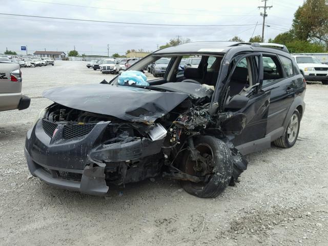 5Y2SL62833Z456872 - 2003 PONTIAC VIBE BLACK photo 2