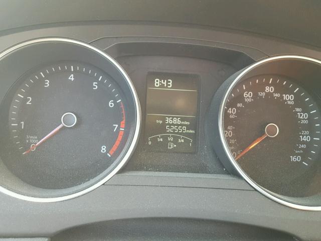 3VW1K7AJ7FM284843 - 2015 VOLKSWAGEN JETTA BASE BLACK photo 8