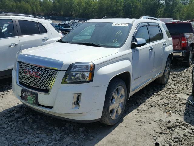 2GKFLZE37E6145760 - 2014 GMC TERRAIN DE WHITE photo 2