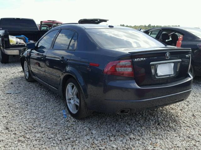 19UUA66207A008891 - 2007 ACURA TL GRAY photo 3