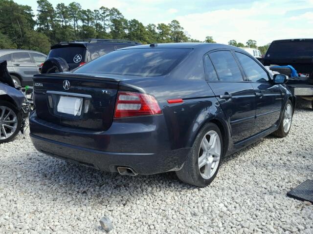 19UUA66207A008891 - 2007 ACURA TL GRAY photo 4