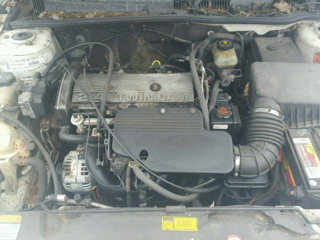 1G2NF52T11M537922 - 2001 PONTIAC GRAND AM S WHITE photo 7