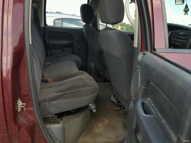 3D7KU28D23G762672 - 2003 DODGE RAM 2500 S MAROON photo 6