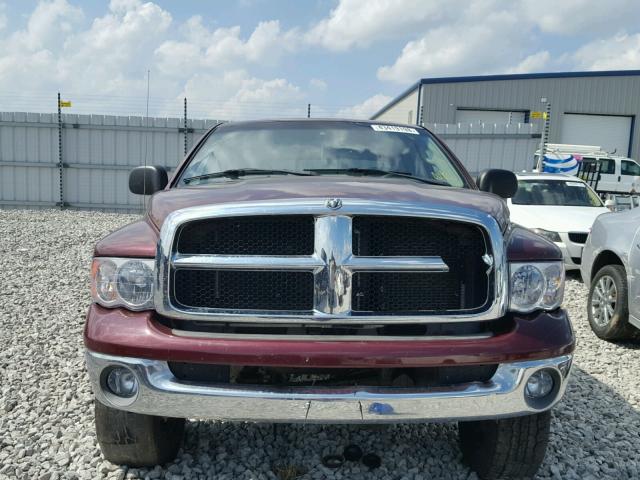 3D7KU28D23G762672 - 2003 DODGE RAM 2500 S MAROON photo 7