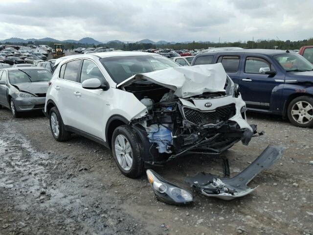 KNDPMCAC9H7087235 - 2017 KIA SPORTAGE L WHITE photo 1