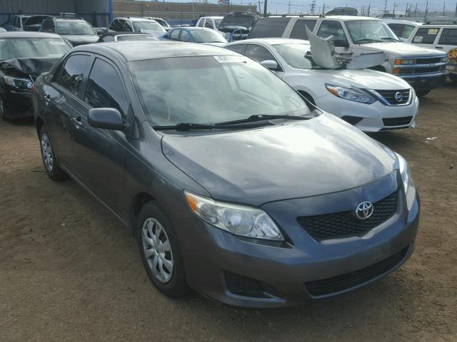 1NXBU4EE7AZ293457 - 2010 TOYOTA COROLLA BA GRAY photo 1